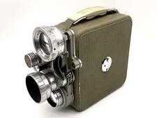 Eumig C3 Filmkamera mit Eumakro 2x Revolver Kopf Doppel 8mm Schmalfilm