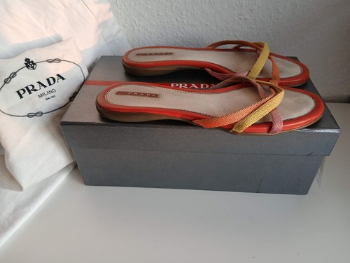 Prada leder sandalen - prada, np
