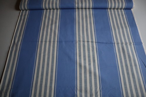 Dekostoff hellblau streifen - dekostoff,, hellblau,