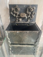 Seltene Kleine Eissen Truhe