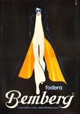 Werbeplakate Bemberg Mantel