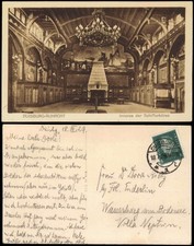 Ansichtskarte Ruhrort-Duisburg Inneres der Schifferbörse 1929