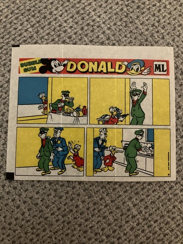 Kaugummibild donald - kaugummibild, ml