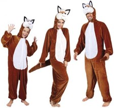 Fuchs Kostüm Overall Plüsch