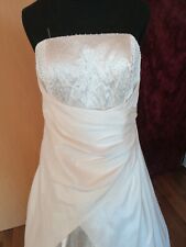 Brautkleid Standesamtkleid Cocktailkleid Abendkleid gr.40 - 42 ivory 1-B-50