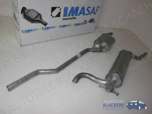 Imasaf auspuffset mitteltopf - imasaf, +