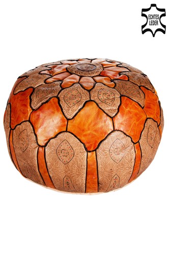 Orientalischer pouf leder - orientalischer,