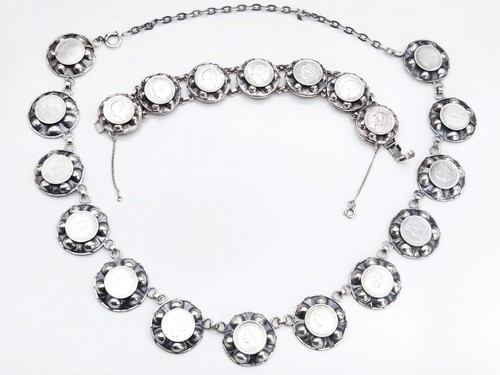 Set aus armband halskette - set,