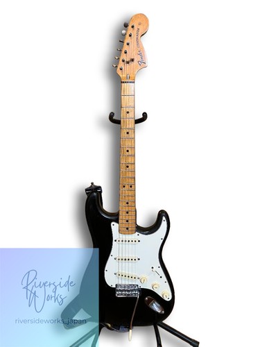 Fender stratocaster 1974 black - stratocaster,