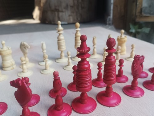 Schachspiel aus