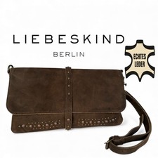 Liebeskind Berlin Vintage Echt Leder Braun Damenhandtasche Schultertasche Tasche