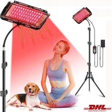 Infrarotlampe 660NM 850NM Rotlichtlampe Infrarotlicht Therapie Lampe Gesicht DE