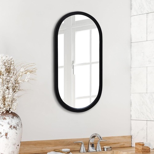 Oval wandspiegel 31x61 - oval, cm