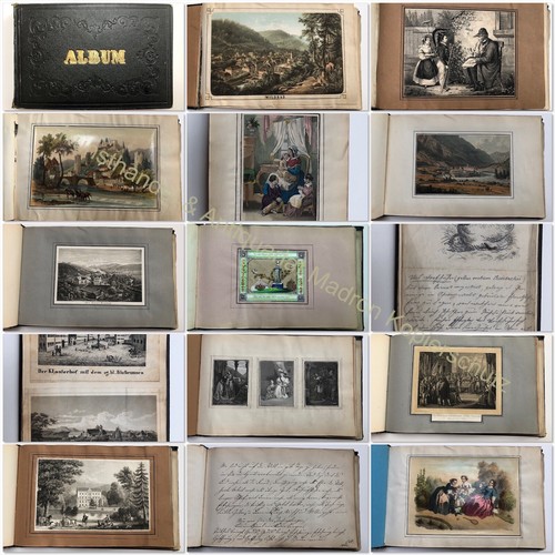 Poesiealbum 1862 viele