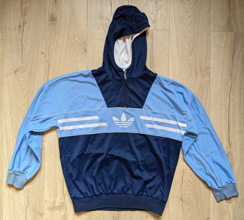 Adidas vintage kapuzenpullover - vintage,