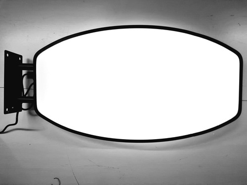 Led leuchtkasten oval - led,