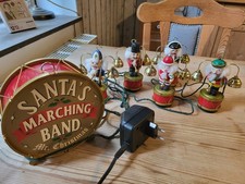 Vintage Santa’s Marching Band Mr Christmas Spieluhr Glockenspiel Weihnachten