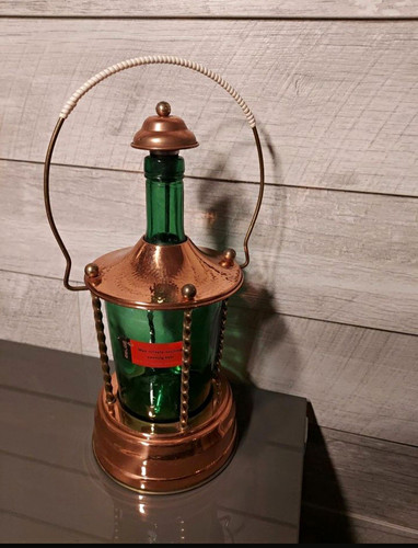 Reuge flasche aus kupfer mit - flasche,