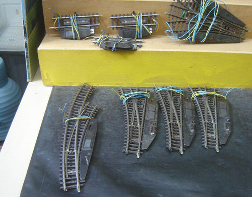 Märklin elektr weichen - ho, +