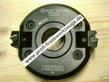 Profi WP Schwenkmesserkopf 120x40x30 mit 7,5° Raster