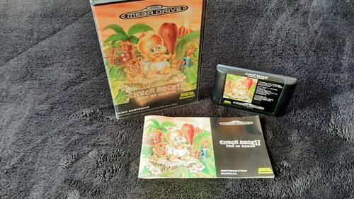 Sega mega drive chuck rock - mega,