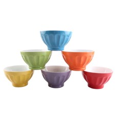 BORELLA FRÜHSTÜCKSTASSE MUG BUNTE KERAMIKBECHER DURCHMESSER 16 CM