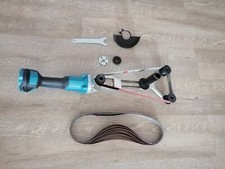 Rohrbandschleifer Winkelschleiferaufsatz Bandschleifer Edelstahl  Makita Akku