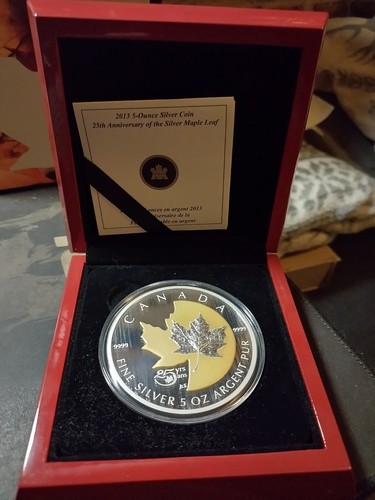 5oz silber maple - silber,