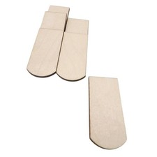 100 Stück Holzschindeln