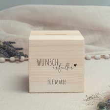 Spardose Holz Personalisiert