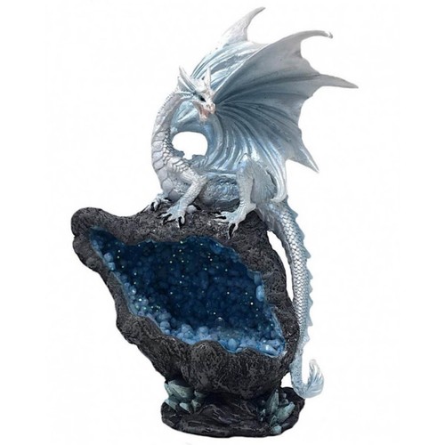 Drache weiß amnethist led - amnethist,