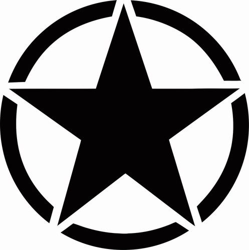 Army stern auto sticker - stern, ,auto,sticker