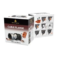 Secret Jardin Kabel Flansch 70 mm Durchmesser Double Socks Homebox Zubehör Anbau