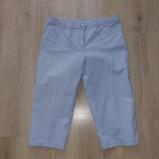 Schöne hellblaue Caprijeans v. Canda Gr. 44.