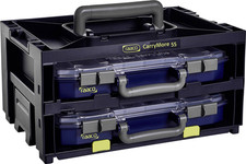 raaco CarryMore 55x2 Sortimentskoffer Lagerkoffer Werkzeugkoffer Schraubenkoffer