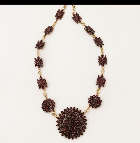 Antik vintage granat kolliert - antik,