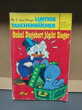 Lustiges Taschenbuch Nr.5 Onkel Dagobert Bleibt Sieger 1968 Erstauflage