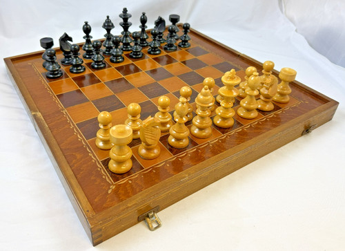 Schachspiel holz klappbar - schachspiel,