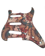 Pickguard carp koi - tattoo, wd