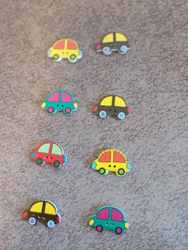 Autos kinderknöpfe aus holz - kinderknöpfe,