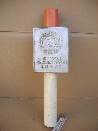 Original ddr grenzpfahl - original,