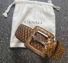 Hochfeiner Gürtel Python -