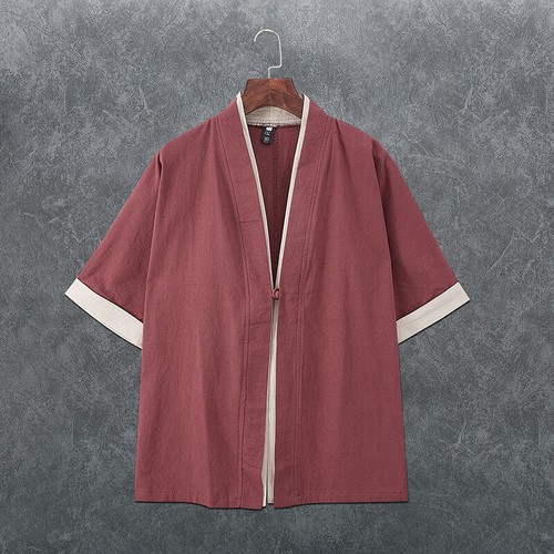 Herren baumwolle leinen hemd - herren,