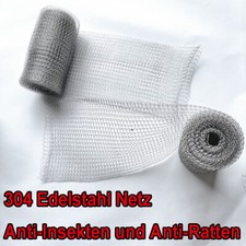 Drahtgeflecht Edelstahl Maschendraht metallgitter feinmaschig Nagetier Mesh Net