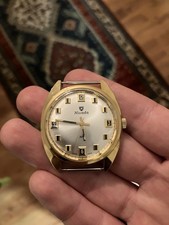 Schweizer Nivada Armbanduhr Totalüberholt Handaufzug Mechanisch 17 Jewels