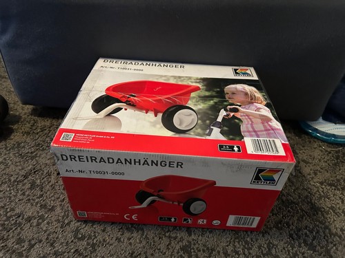 Kettler dreirad anhänger rot - dreirad,