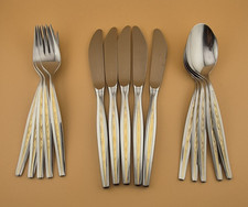 WMF Capri  5 Personen Menübesteck Cromargan Note 4 - 15 TEILIG 