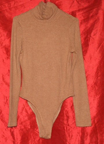 Damen langarm body braun - damen,
