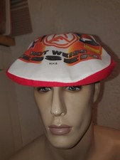 ROT WEISS ESSEN Original Schirmmütze / Ballonmütze Cap Fußball-ca. 30 Jahre alt 