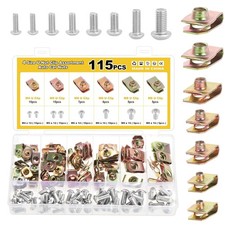 Blechmuttern Set 115 Stück